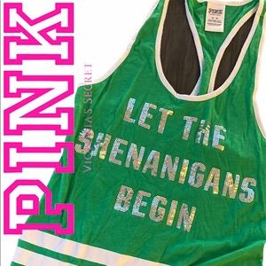 Victoria secret PINK racer back tank top